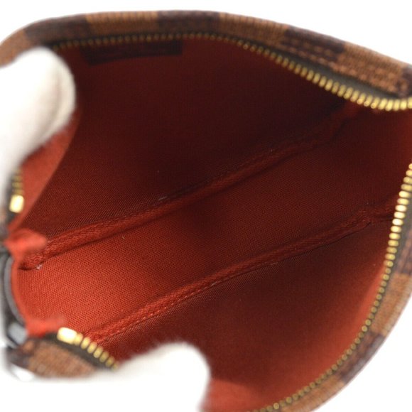 Louis Vuitton Trousse Makeup Handbag Pouch Damier Brown - Picture 9 of 10